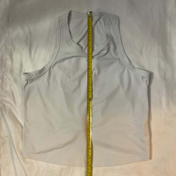 SHEIN Cropped Workout Tank Top Cutout Back S Acttivewear Athleisure Casual - Picture 6 of 9